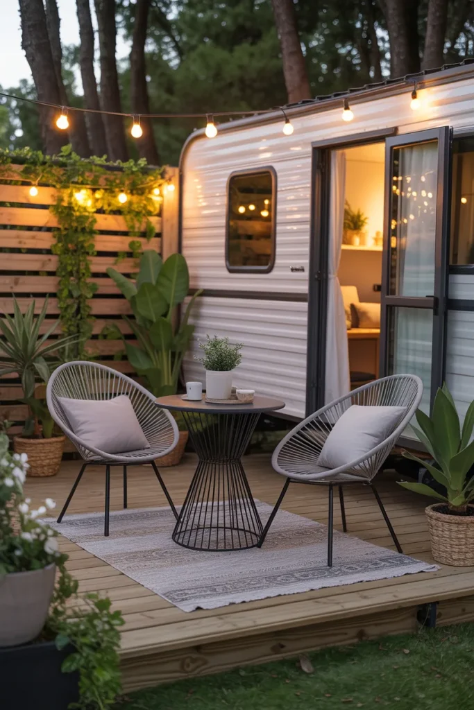 Create a Patio with a Small Bistro Set
