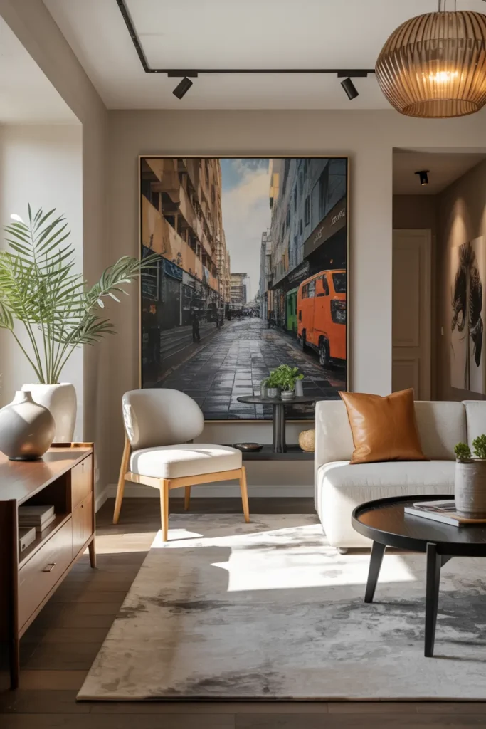 Creating a Focal Point with Art