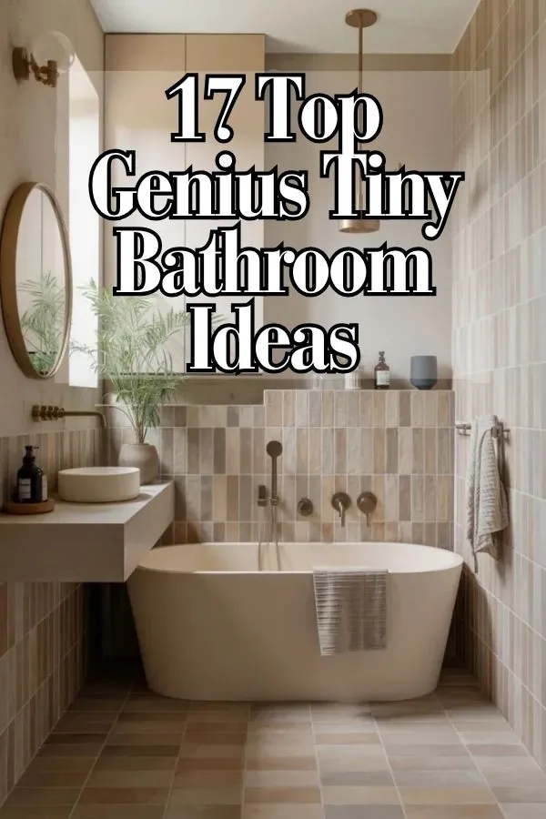 Genius Tiny Bathroom Ideas
