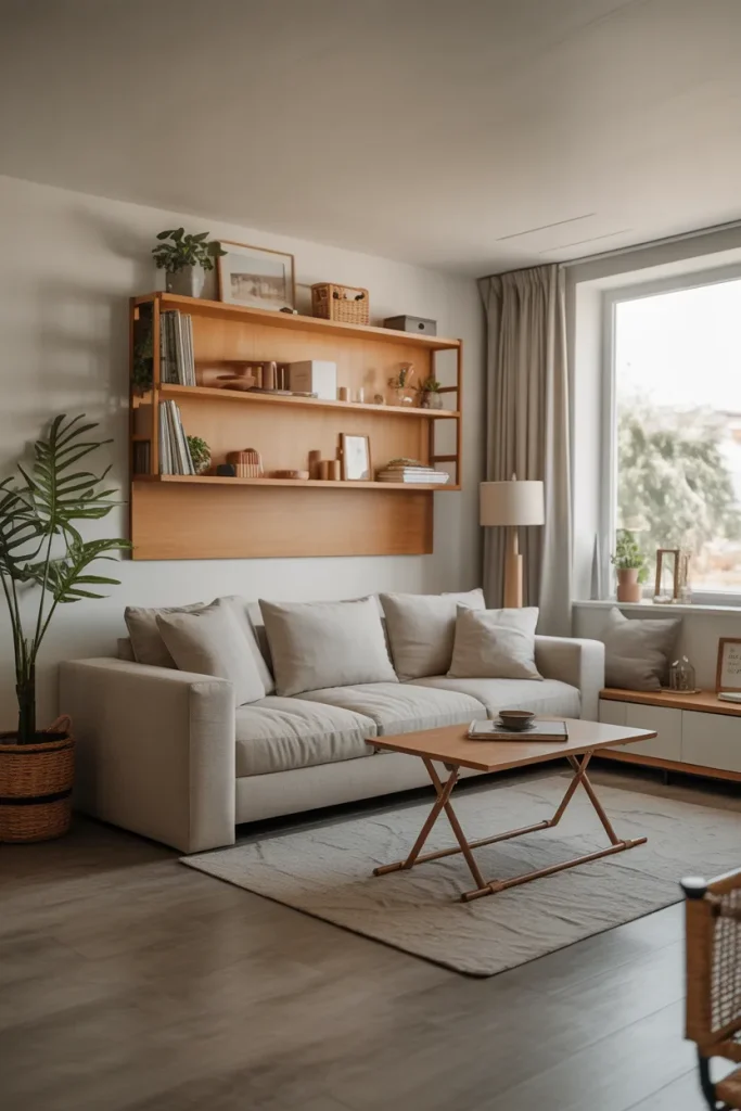 Incorporating Foldable Furniture

