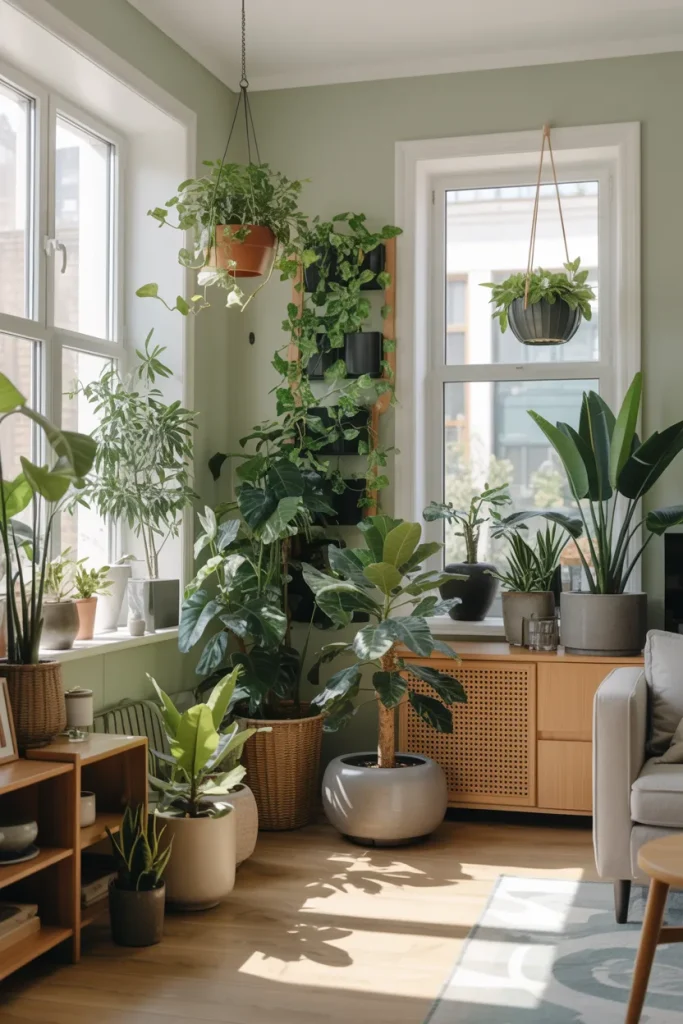 18 Creative Tiny Kitchen Ideas for a Beautiful Home 13 Incorporating Plants for Freshness