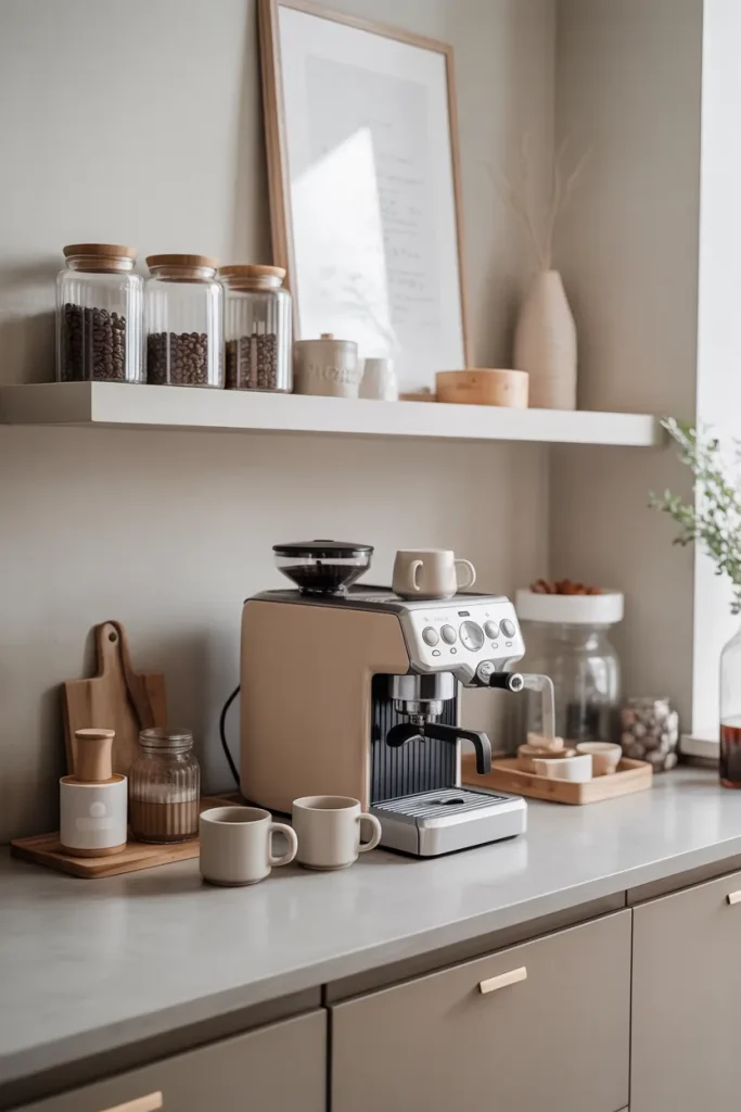 Minimalist Coffee Station