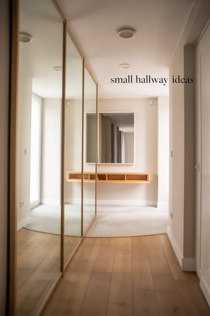 Mirrors to Create an Illusion of Space
