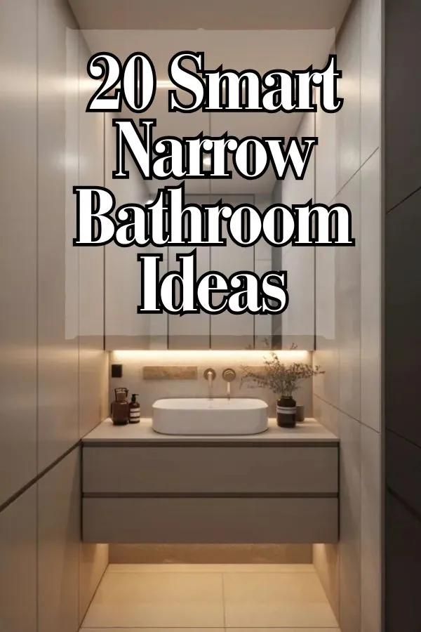 Narrow Bathroom Ideas
