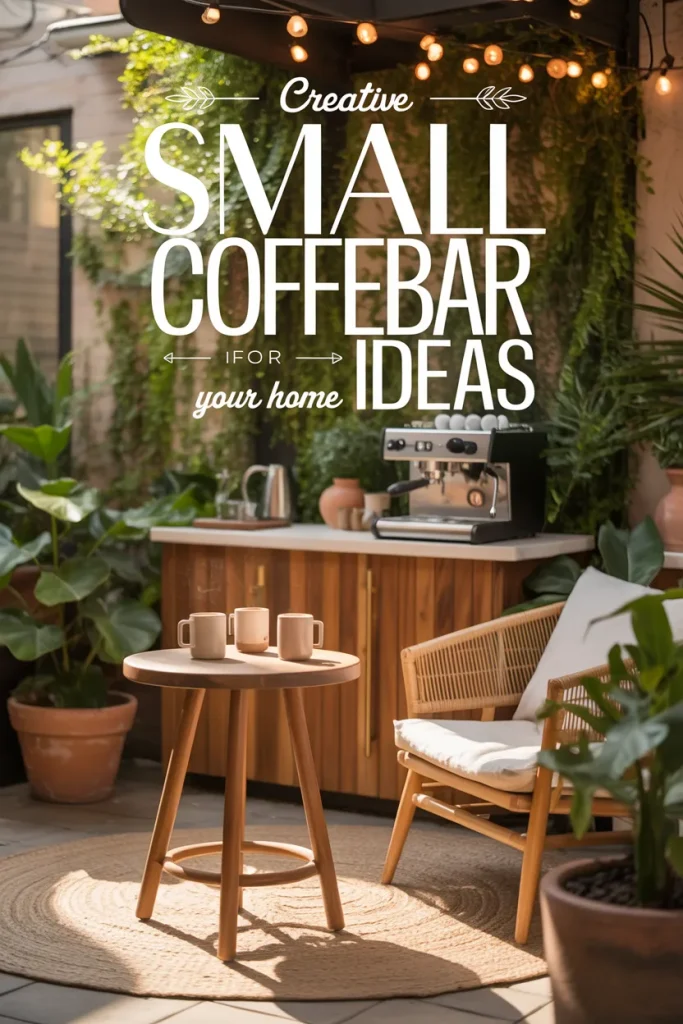 Outdoor Coffee Patio