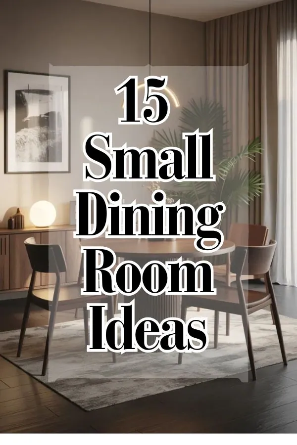 Small Dining Room Ideas