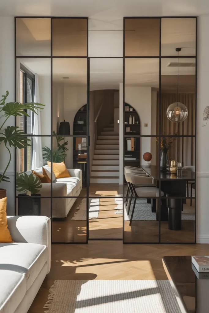 Using Mirrors to Create Depth