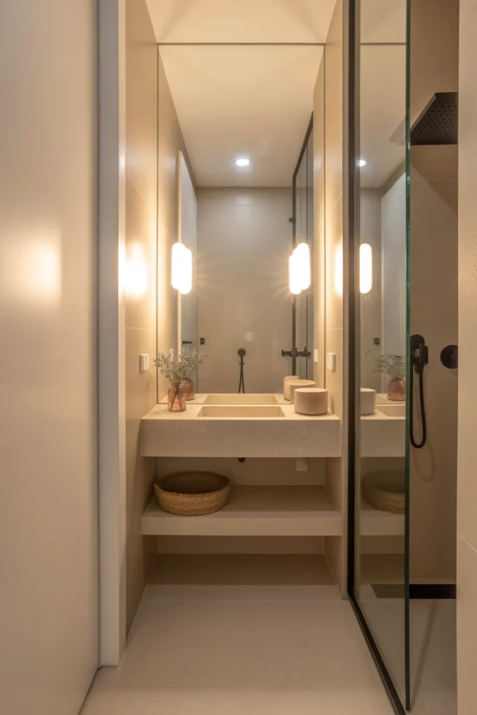 Using Mirrors to Create Illusions of Depth
