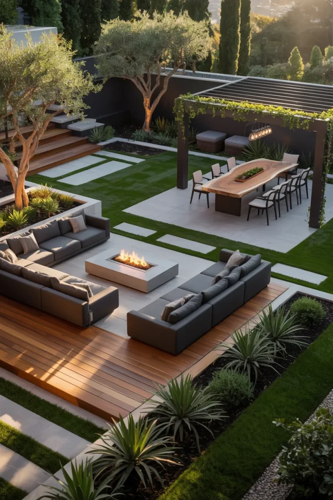 12. Your Backyard Is Calling Make Your Mark with Modern Backyard Landscaping Ideas