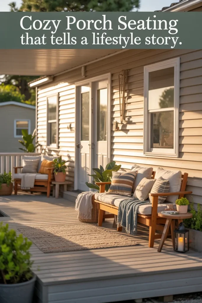 Cozy Porch Seating That Tells a Lifestyle Story