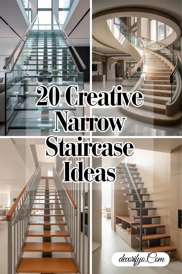 Narrow Staircase Ideas