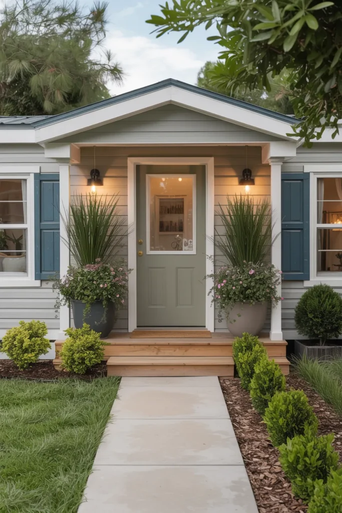 Flank Your Entrance with Statement Plants