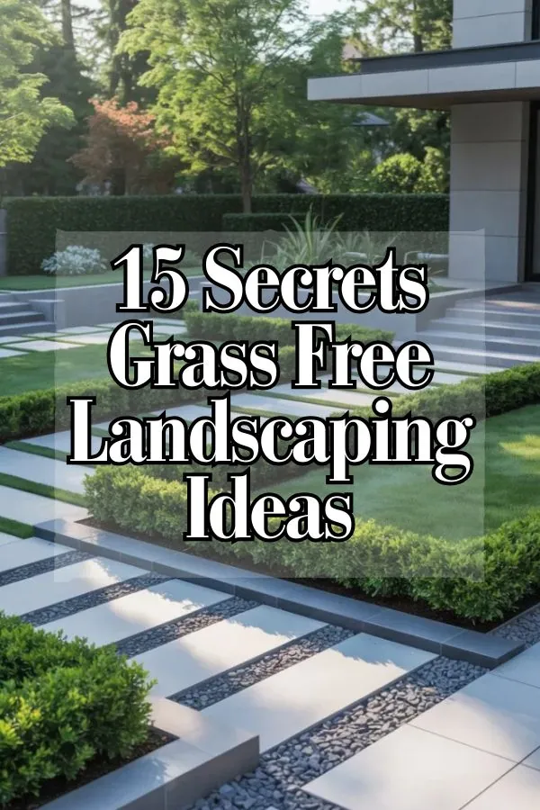 Grass Free Landscaping Ideas