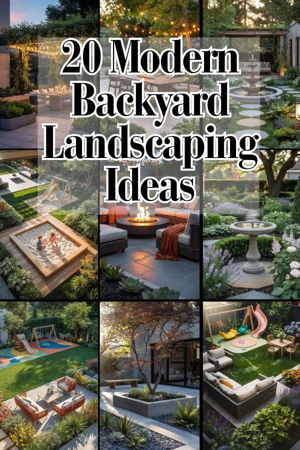 Modern Backyard Landscaping Ideas