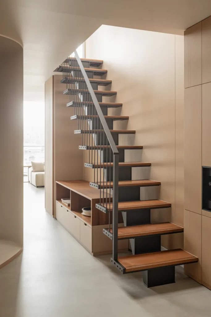 Outdoor Narrow Staircase Designs