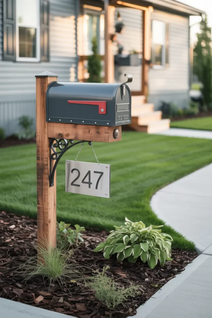 Statement Mailbox That Feels Intentional